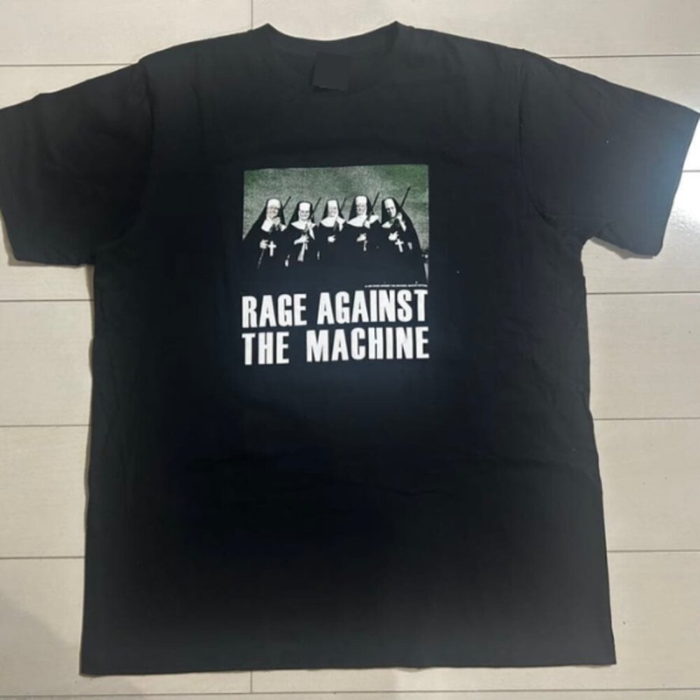 Rage Against The Machine Nuns T-shirt | Band Tour Tee | Vintage Style Graphic